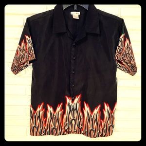 No Boundaries Flame Shirt